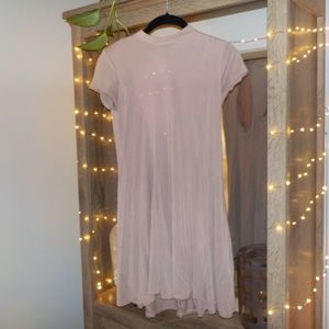 URBAN OUTFITTERS ☀️ Small Light Pink Mini Dress